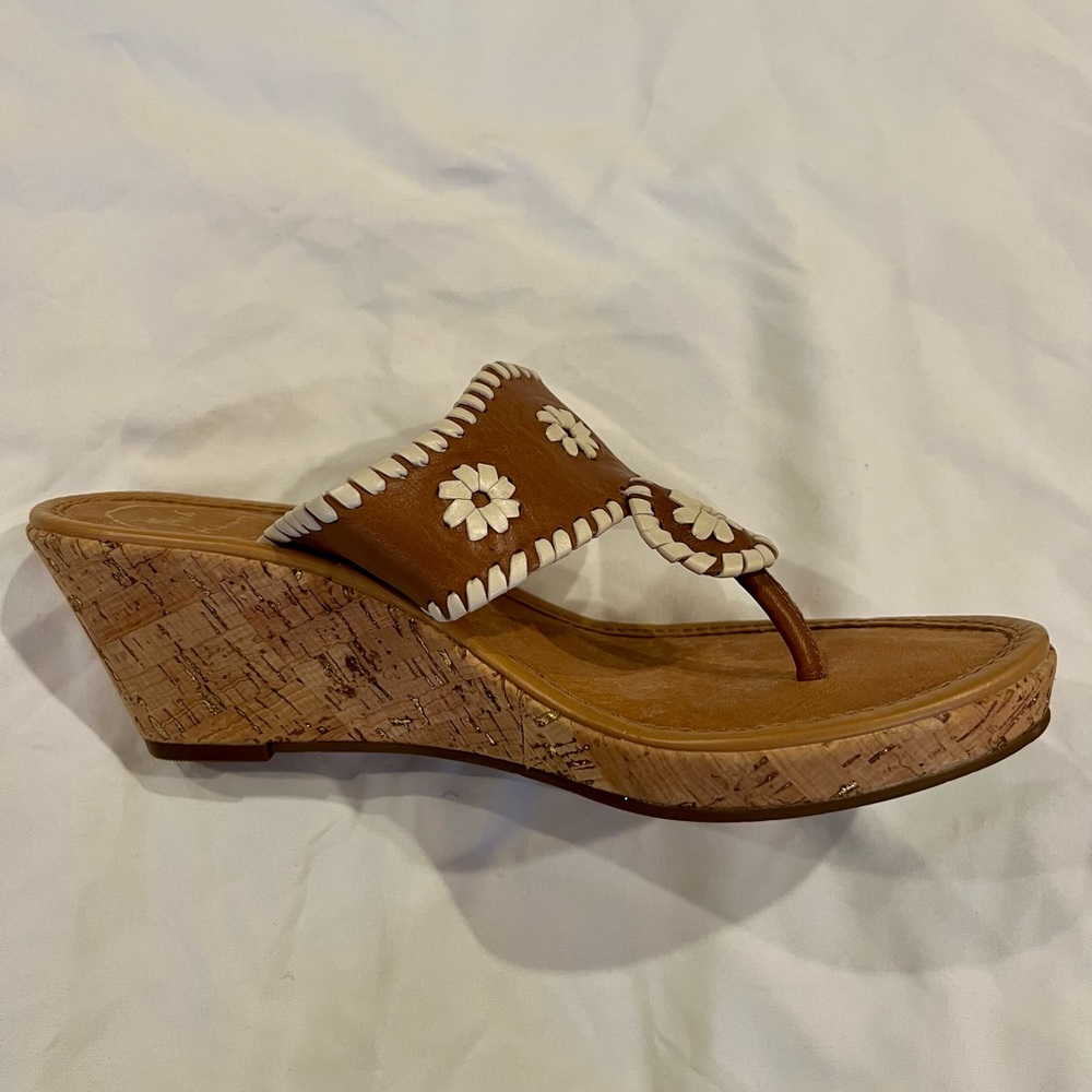 Jack Rogers Cork Wedges